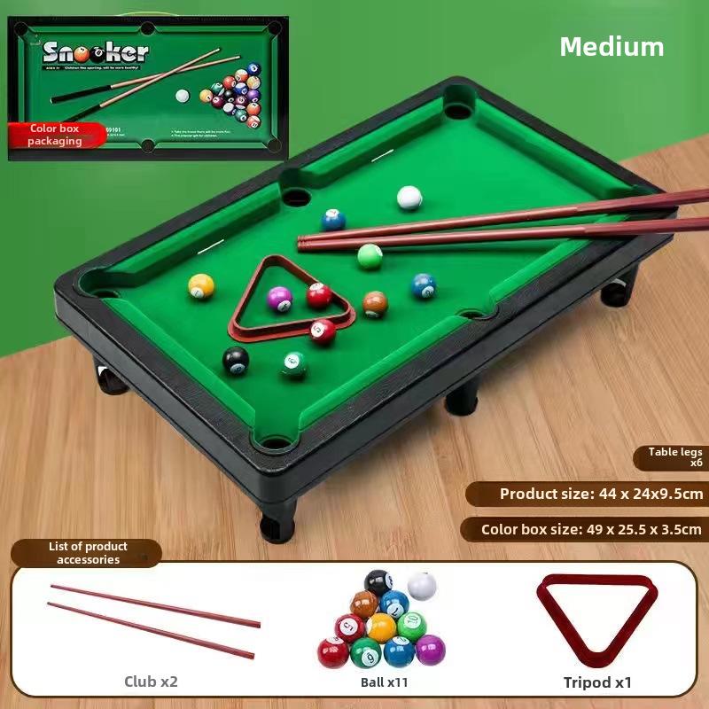 Mini Pool Table Toy for Kids - Indoor Billiards Game for Boys, Parent-Child Interactive Desktop Gift
