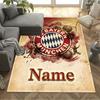Bayern Munich Soccer Art Area Rug Suitable for Outdoor Living Rooms Balcony Study room Antislip Carpet Anime Office Decor
