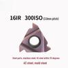 Haojiang AG60 CNC Threading Inserts Tool Holder for Internal/External Threads In Stainless Steel