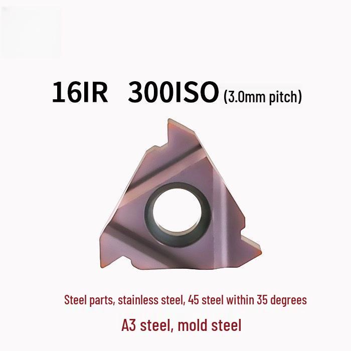Haojiang AG60 CNC Threading Inserts Tool Holder for Internal/External Threads In Stainless Steel
