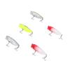 5pcs Plastic Fishing Popper Lures Lifelike Hard Baits for Bass Tilapia Saltwater Freshwater 6.5cm 9g