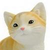Mini Resin Cat Figurines Cute Realistic Cat Statue Miniature Animal Figures