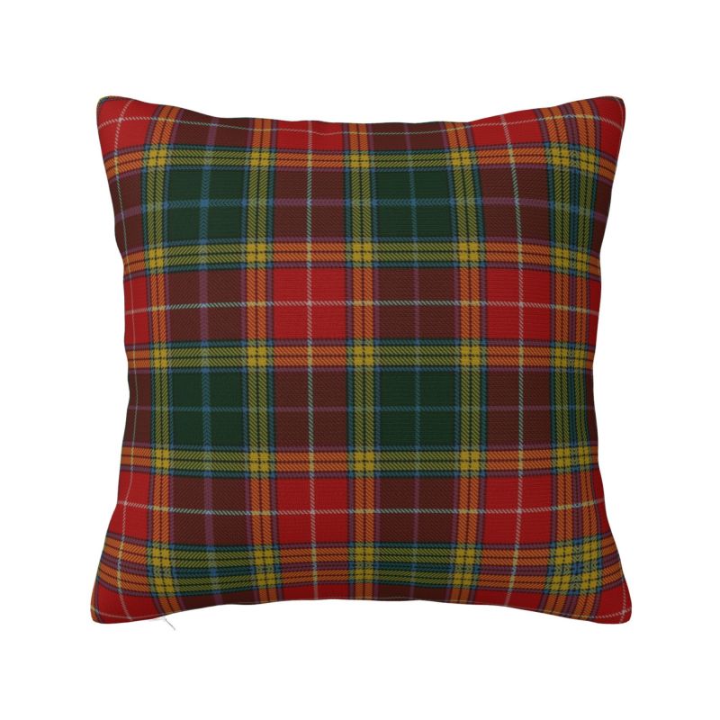 

Modern Fashion Tartan Plaid Pillow Case 40x40cm Home Decoration Geometric Gingham Nordic Cushion Cover Velvet Pillowcase 30x30cm 12x12in