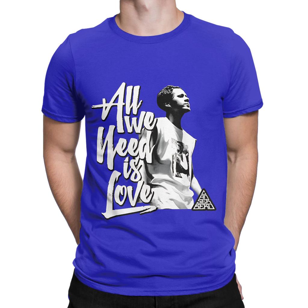 Canserbero Merch All We Need is Love Funny Graphic 100 Cotton TShirt canserbero Tees Tops For Unisex
