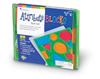 Learning Resources Shape and Pattern Blocks for 60 Authentic Toddlers, Sorting, Bright, Plastic, Pieces, LER3555,