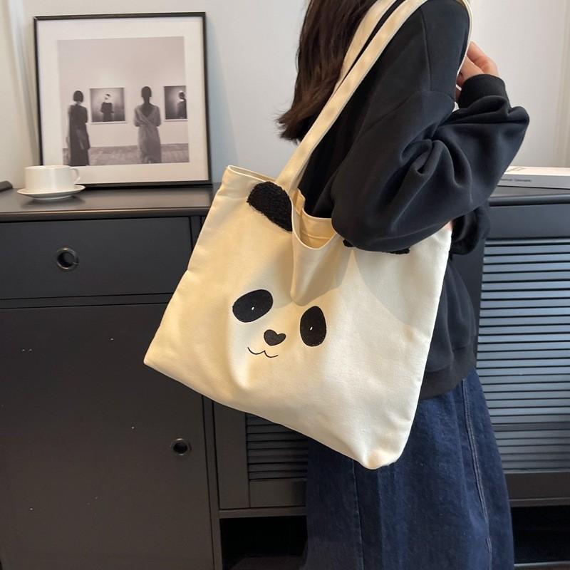 Premium Canvas Tote Bag For Women 2023 Fashionable Street Style Commuter Bag