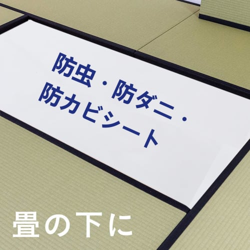 UBUG Insect, Mite, and Mold Repellent Sheet for 3-Tatami Mats (DIY). Moisture-proof and insect-proof sheet for 3-Tatami mats. Semi-permanent protectio