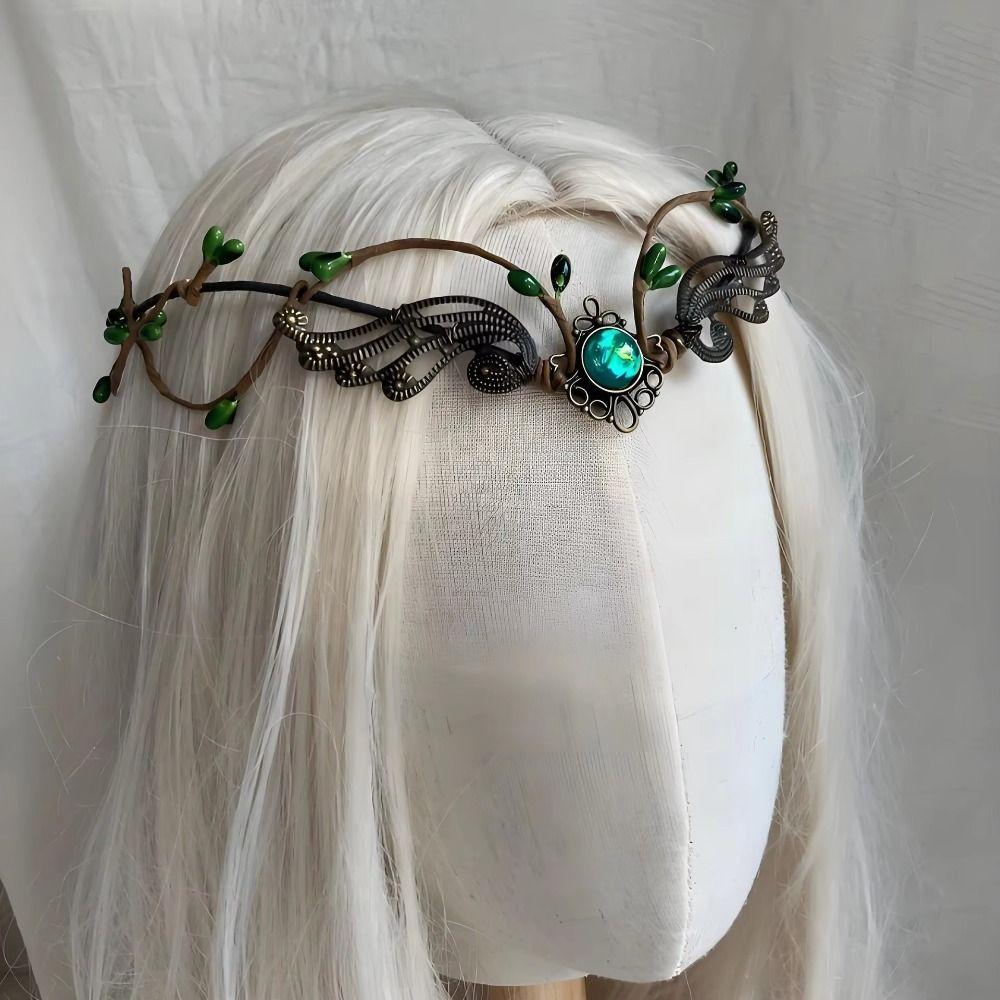 Wedding Accessory Headpiece Bridal Style Fairy Diadema Hair Accessories Gothic Headband