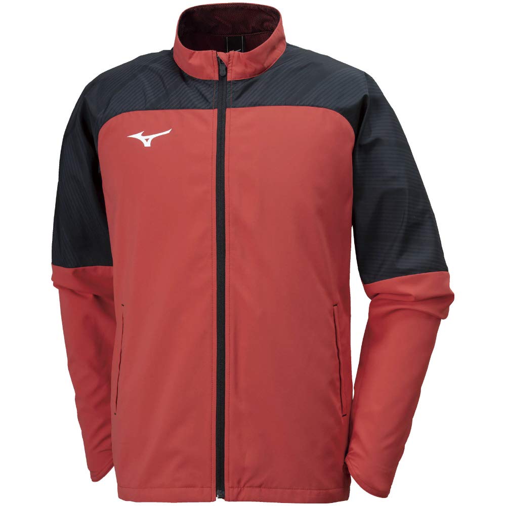 

Спортивная одежда, ветровка, рубашка MTC, модель, эластичная, впитывающая пот, быстросохнущая, тонкая, U2ME9505, китайский красный x черный, японский размер S — японский