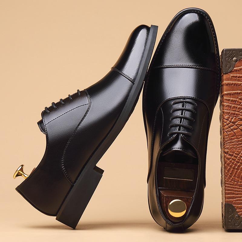 High Quality Men's Dress Shoes Luxury Designer Men's Leather Shoes British High-end Men Wedding Shoe Business Casual Men's Shoes