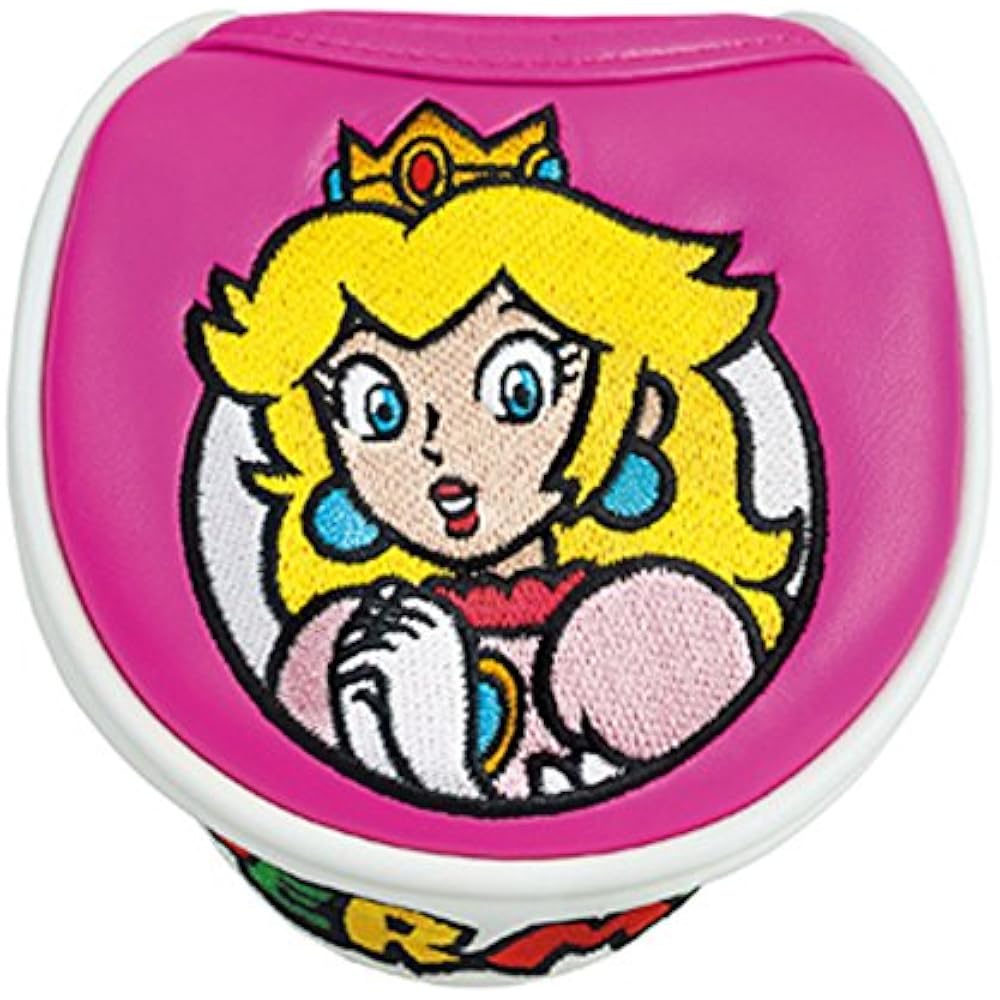 Enjoy Caddie Bag (Enjoy Caddie Bag) Super Mario Head Cover for FW (Peach) SMHF004 SMHF004