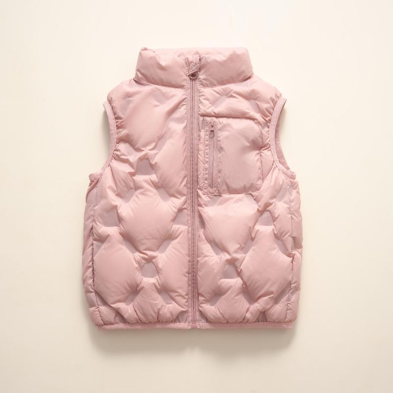 Children's 90% White Duck Down Vest Winter Loose-Fit Boys' and Girls' Vest Jacket