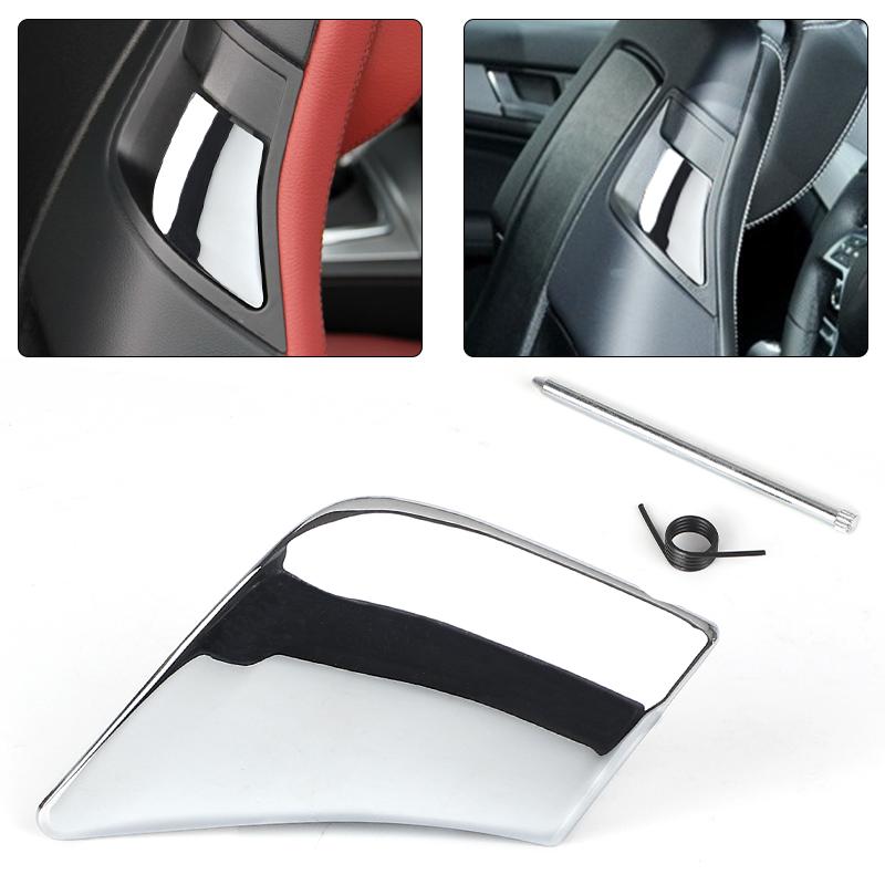 Front Seat Backrest Lock Switch Cover Handle 2079108606 2079108506 For Mercedes C-Class Coupe W204 E-Class Coupe W207 2008-2015