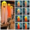 Wind Tunnel Ghost LED Pendant Luminous Halloween Pendant Lights  Venue Layout Props