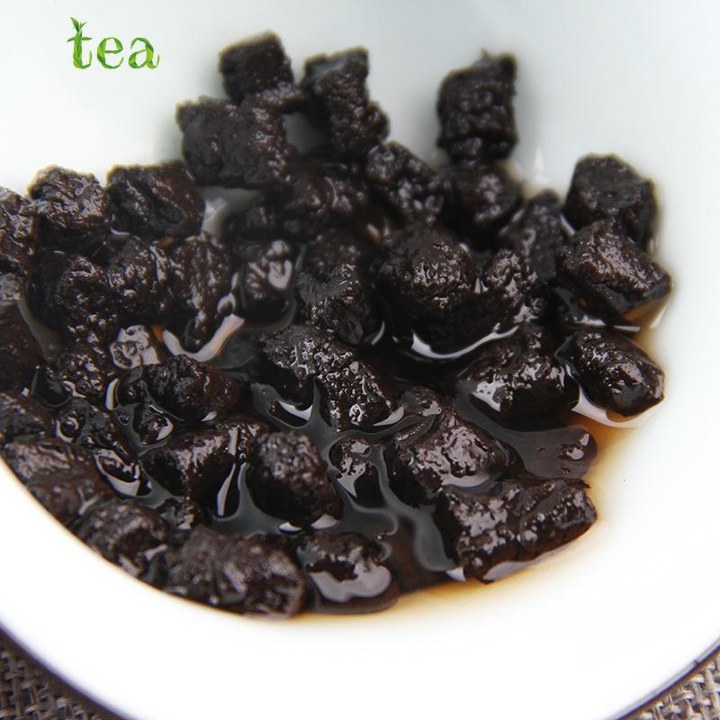 Yunnan Aged Pu'er Tea, Menghai Jujube Fragrant Tea Fossil (Broken Silver), Jujube Fragrant Old Tea, Cooked Tea, 500g