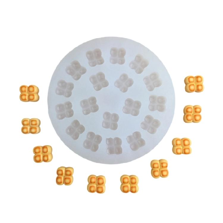 Realistic Texture Silicone Biscuit Molds Baking Mould for Chocolate Candy Decorative Sugar Crafts Making Tool