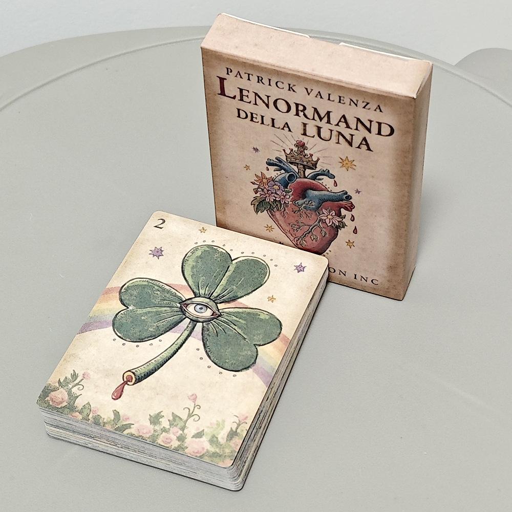 Lenormand Della Luna Deck 36Pcs Divination Fate Tarot Oracle Cards Party Entertainment Board Game