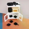 1 Set 1:12 Mini Food Pretend Play Accessores Toy Dollhouse Furniture Model Kitchen Play Kit Miniature Rice Cookers Cabinet