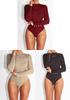 Premium Quality Long Sleeve Basic Jersey Bodysuit For Effortless Versatility