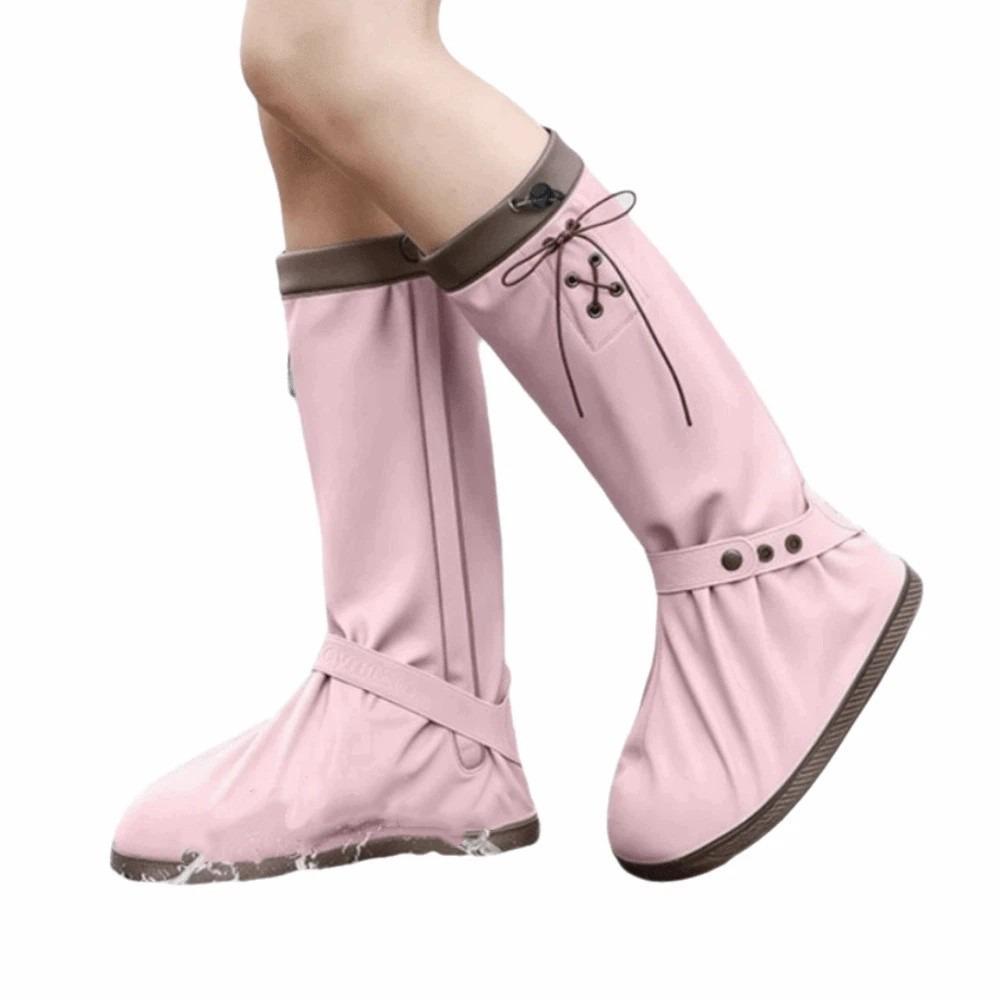 Rain Proof Rain Shoe Cover Non-Slip Wear-resistant Isolation Foot Cover Anti-slip Mud-proof Waterproof Boot Cover Outdoor