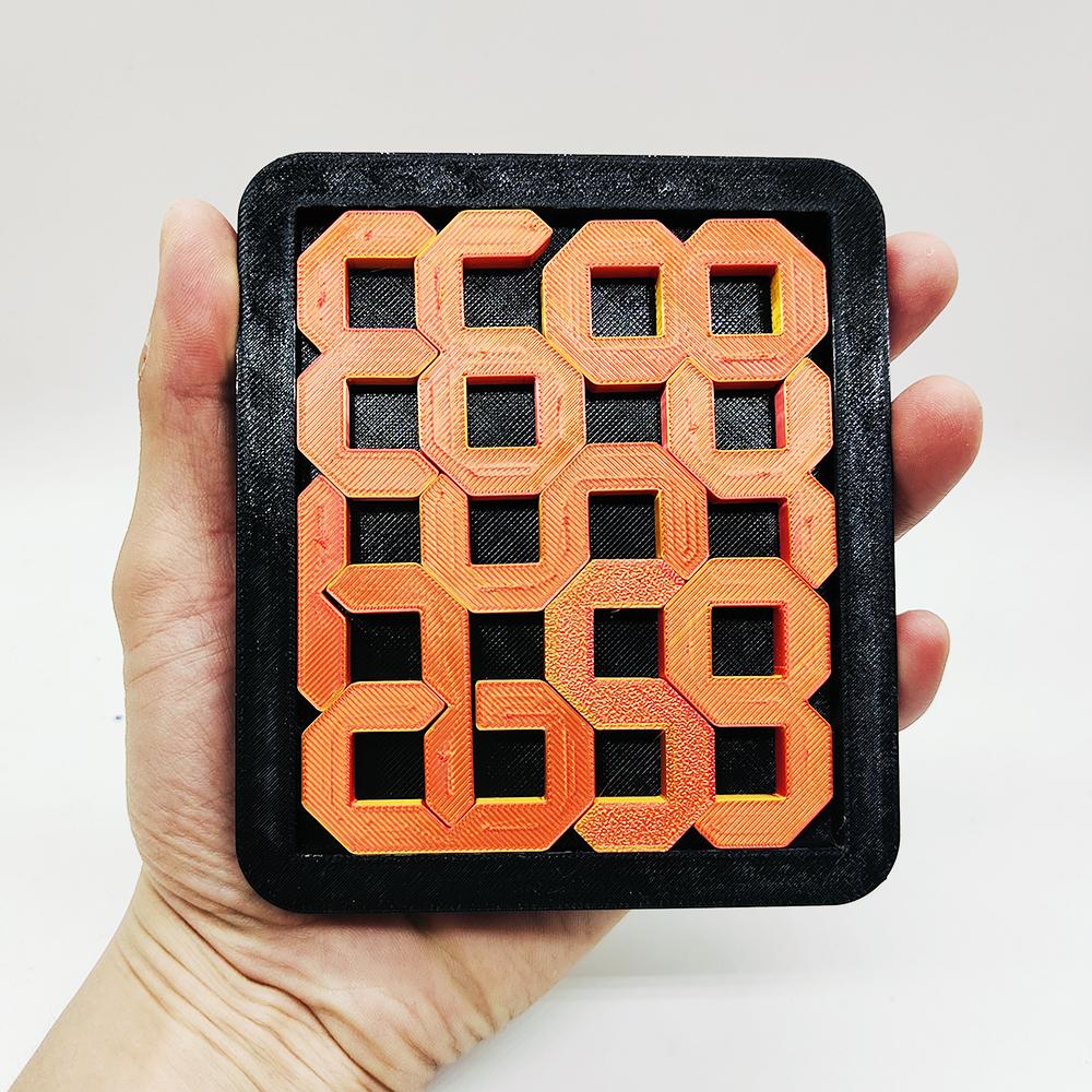 Brain Teaser Puzzle Game - Challenging Number Decryption for Adults & Kids