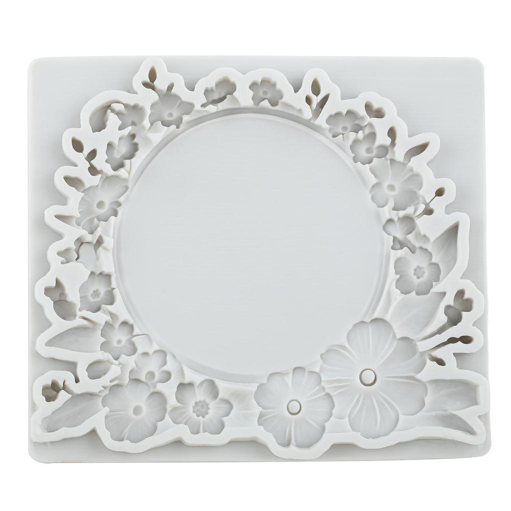 Picture Frame Silicone Molds Photo Frame Fondant Mold Cake Decorating Tools Cupcake Topper Candy Resin Clay Chocolate Gumpaste Mold