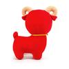 Auspicious Mascot Ornament Lucky Sheep Plush Toy, Chinese Zodiac Fortune Lamb Doll with Bell Collar, Cute for New Year, Corporate Gift Custom