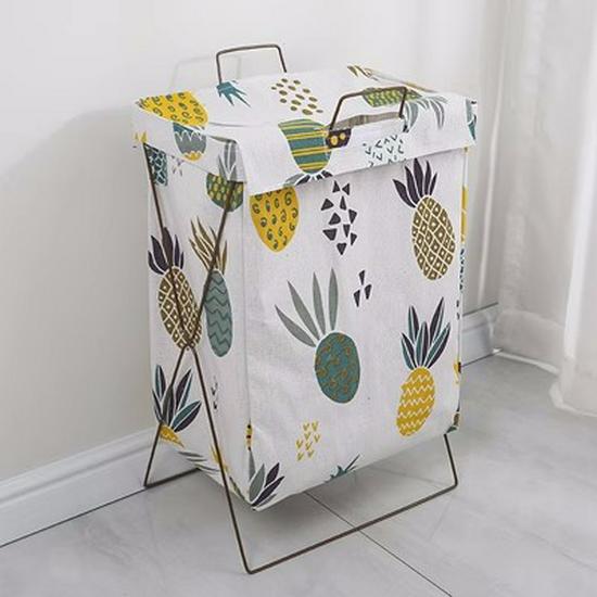 Large Waterproof Japanese-Style Foldable Fabric Laundry Hamper