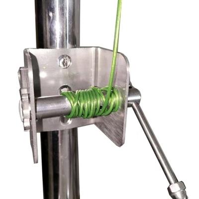 Tensionatore per pali da badminton Strumento di serraggio Dispositivo portatile di tensionamento per rete da pallavolo per il serraggio e la regolazione della rete
