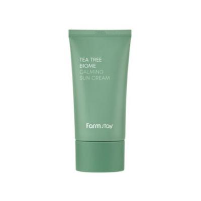 Tea Tree Biome Calming Sunscreen SPF50+ PA++++ 50ml Soothing UV Protection