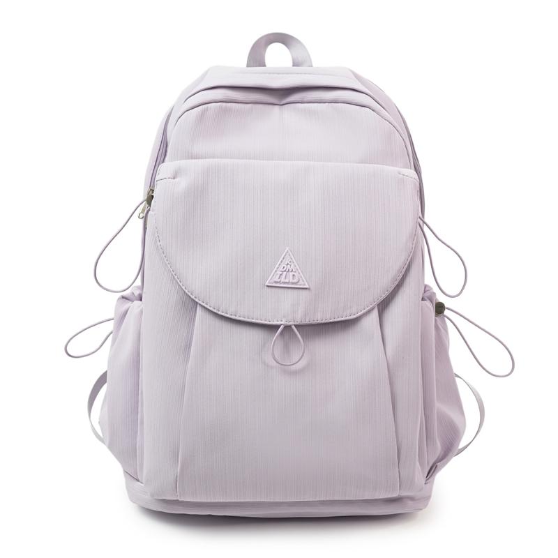 

College Style Large Capacity Backpack for Middle School Students Schoolbag фіолетовий