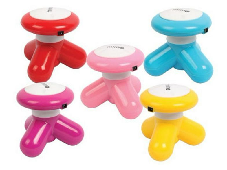 

Портативний міні-трикутний масажер подвійного призначення для талії, шиї, живота та спини English Color Box (English Manual)