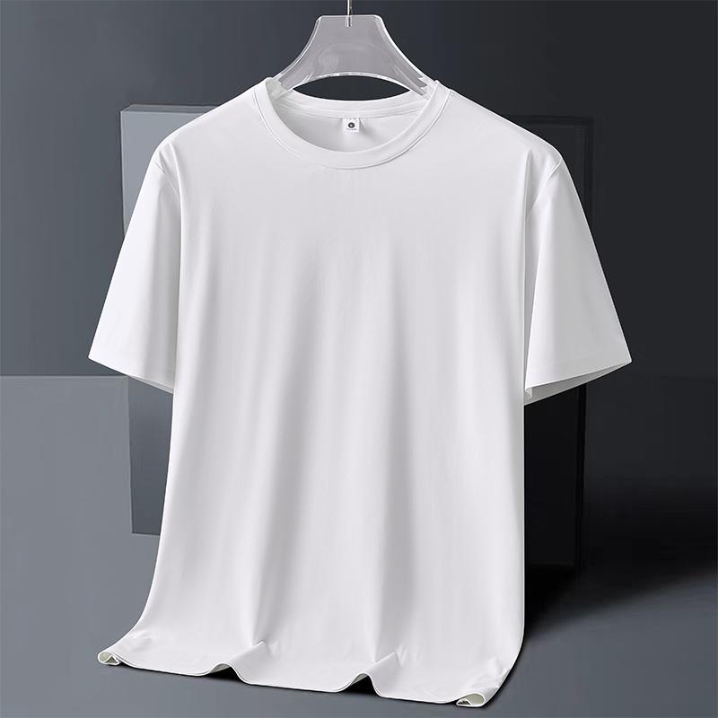 Ice Breathable Sports Short-sleeved T-shirt Men's Quick-drying Clothing Men's Loose Ice Silk Top T-shirt Men's Fitness Training Half-sleeved T-shirt