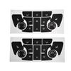 Button Decal Sticker for Buick Verano For Encore HVAC Control 2013 2015