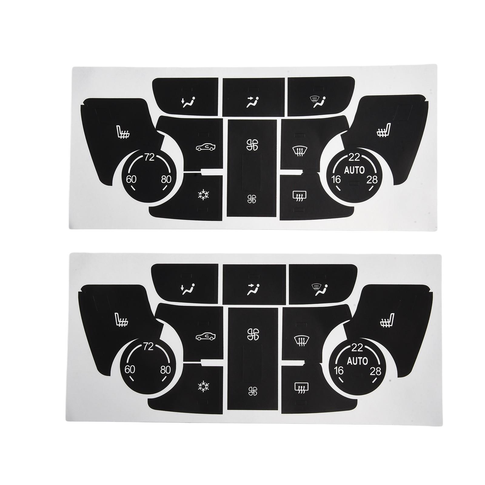 

Button Decal Sticker for Buick Verano For Encore HVAC Control 2013 2015