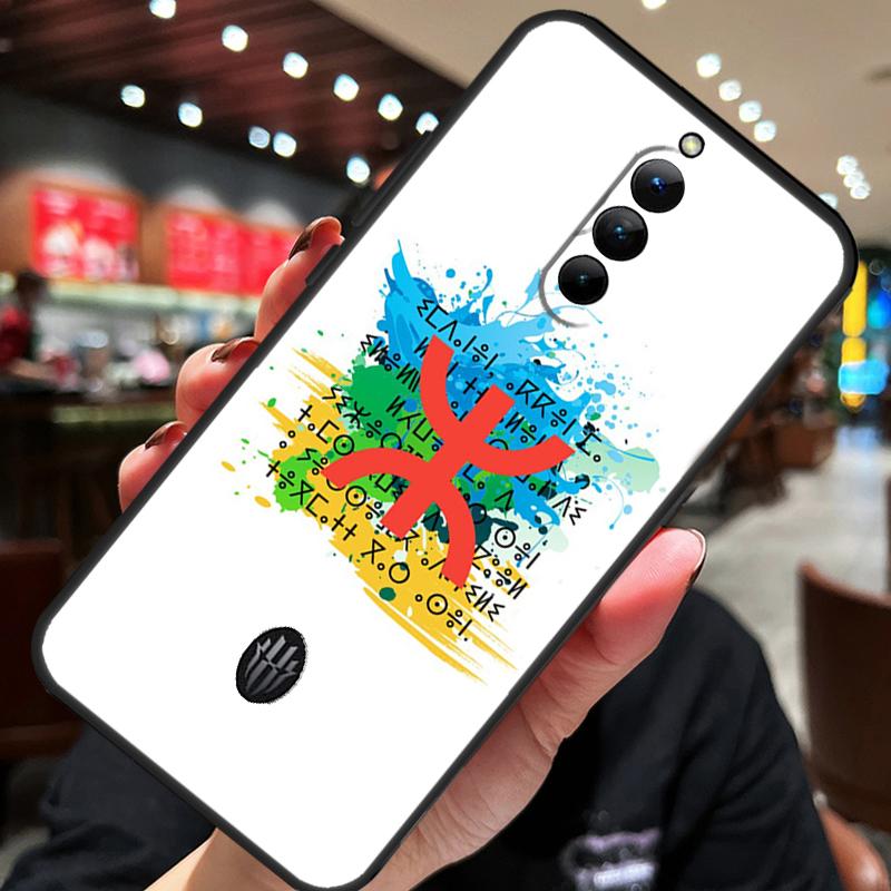 Amazigh Berber Flag Case For ZTE Nubia Red Magic 10S 10 8 9 8S 9S 11 Pro Plus 10 Air 5G 6R 6 7 6S 7S Pro Cover