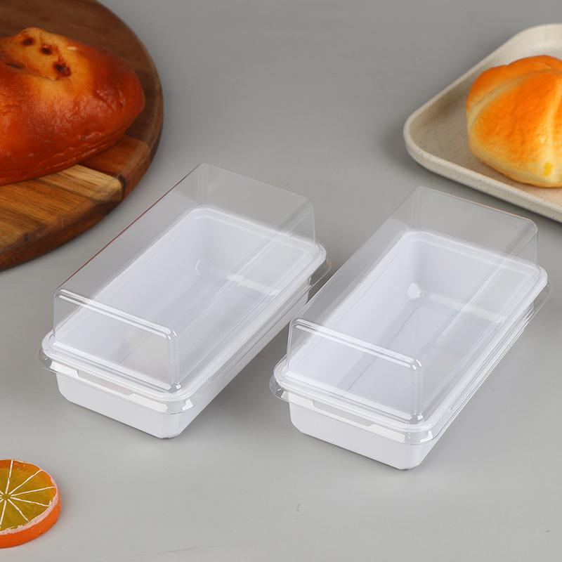 10/50Pcs Clear Sandwich Cake Holder Bakery Food Boxes Cupcake Container Tiramisu Wrapping Package Boxes For Wedding Birthday
