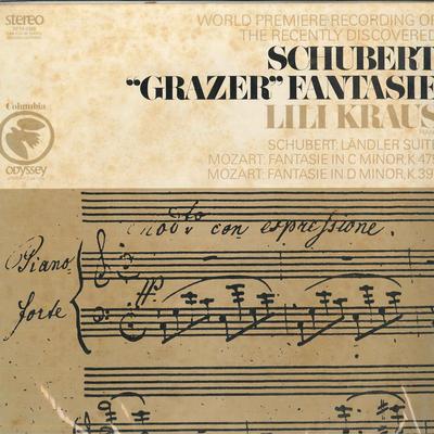 LP Record LILI KRAUS - Schubert Grazer; Landler Suite/Moza 32160380 Odyssey, Columb 1969 US Classical Used
