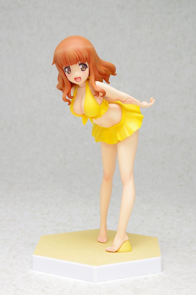 BEACH QUEENS Girls Panzer Takebe Saori Scale PVC Painted Complete Figure & 1/10