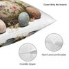 Easter Pillow Cover Cute Bunny Eggs Soft Pillow Case Cushion Cover Cute Funny Design Pillowcases For Sofa Home Decorative
