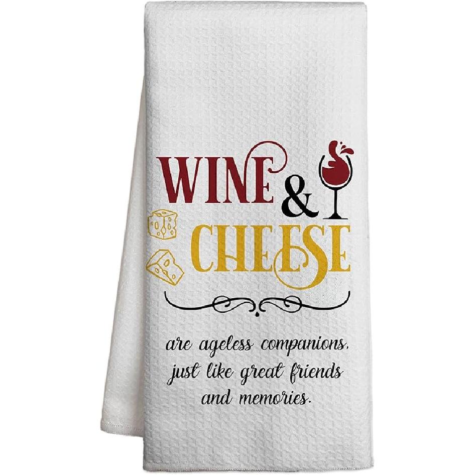 Christian Kitchen Towels Check Dish Towels for Kitchen Bathroom Home Decor Inspirational Tea Towels for Cleaning Religious Gifts for Christmas Women жёлтый