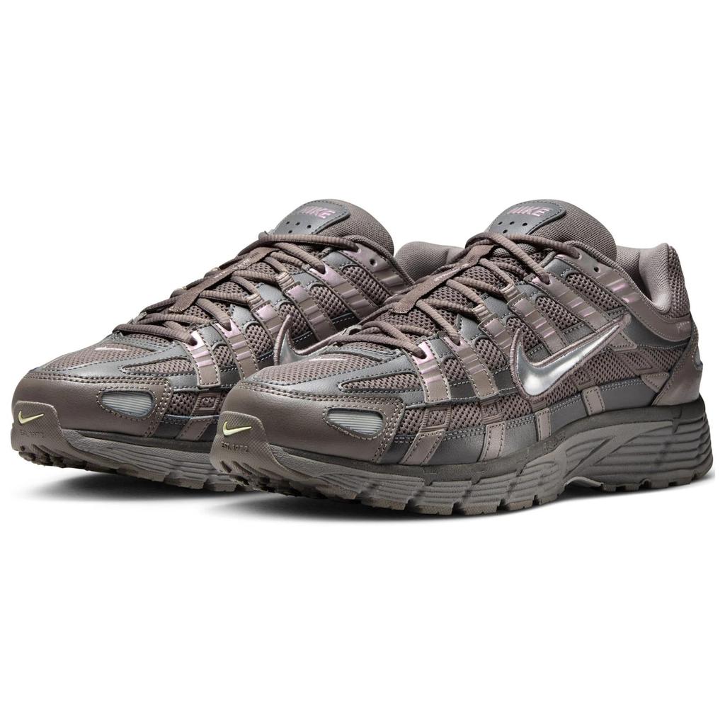 new Nike P 6000 Cave Stone Medium Ash Flat Pewter Metallic Silver