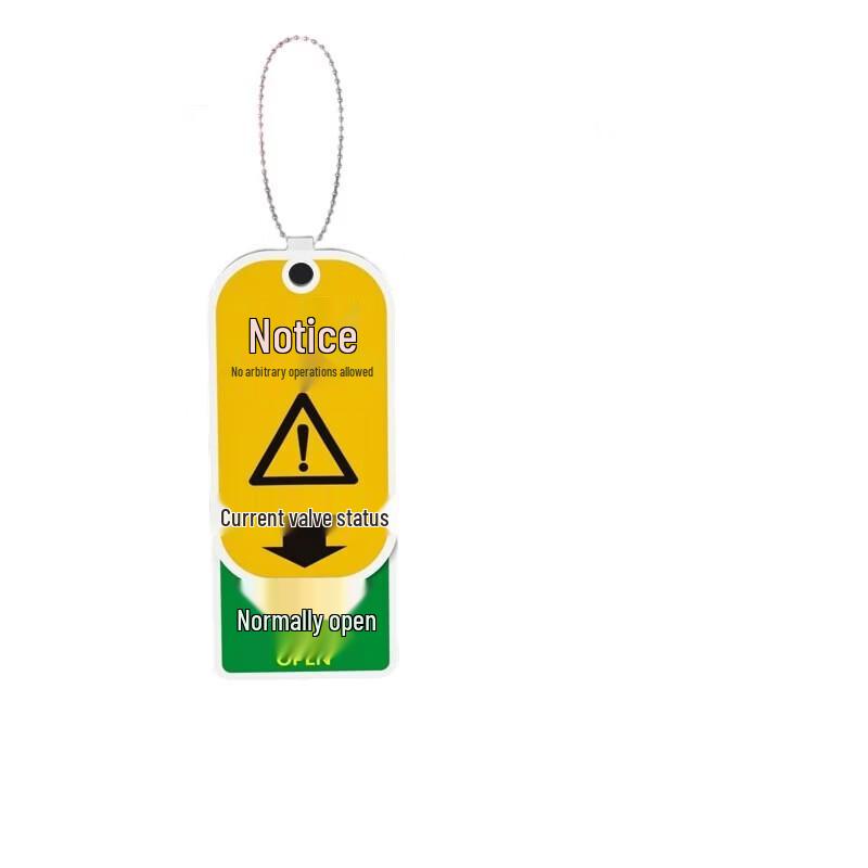 WEZHO Rotating NO/NC Valve & Switch Status Tag