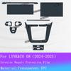 For LYNK&CO 08 LYNK CO Full set interior Film Gear Panel TPU Transparent Protection Sticker Navigation screen Anti-scratch Films