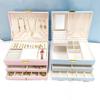 Large Capacity Jewelry Box Multi-layer Necklace Ring Organizer Portable Travel Storage Case Women