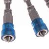 5Pcs Screwdriver Bit Strong Professional Magnetic Cross Electric Screwdriver Bit Blue 65mm