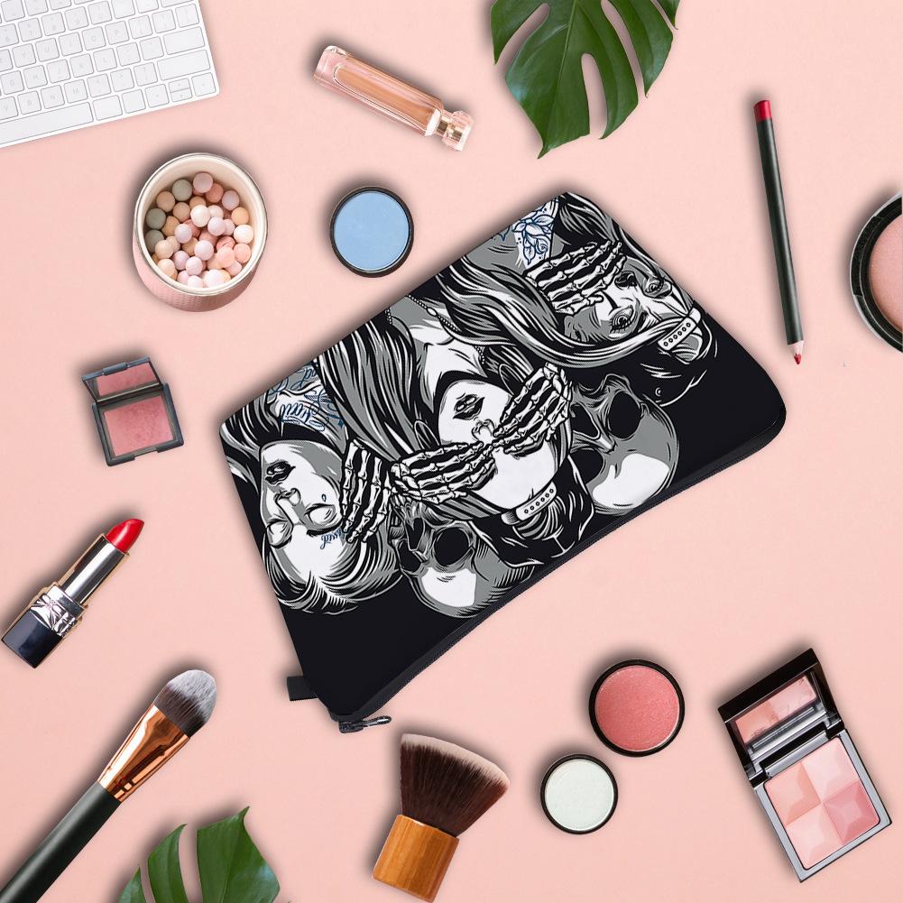 Women Print Cosmetic Bag Toiletries Organize Travel Storage Case