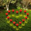 Valentines Day Decorations, Valentines Day Lights, Valentine's Day Decor, Solar Outdoor Led, Solar Outdoor Led Valentine Heart Light