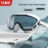 Unisex High-Definition Waterproof Anti-Fog Swimming Goggles & Cap Set for Diving