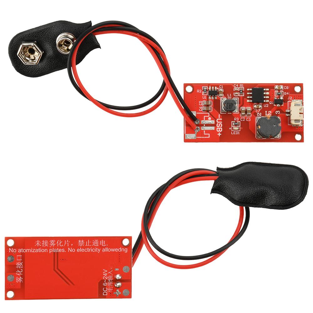 DC9V USB Mini Humidifier DIY Kits Mist Maker and Driver Circuit Board Fogger Atomization Film Atomizer Sheet Mini Oscillating